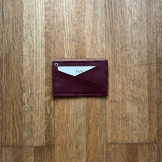 “burgundy” cardholder